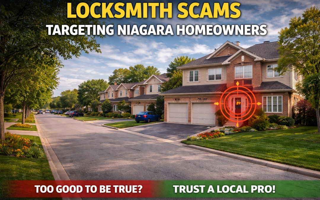 How to Avoid Locksmith Scams in Niagara Region (What Every Homeowner Should Know)
